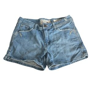 Levis Low Rise Denim Shorts Low Rise Cotton Blend Casual Misses Size 10
